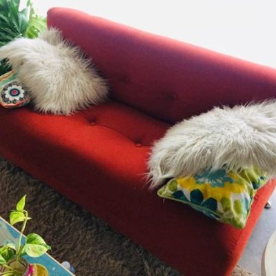 americano dos cuerpos rojo